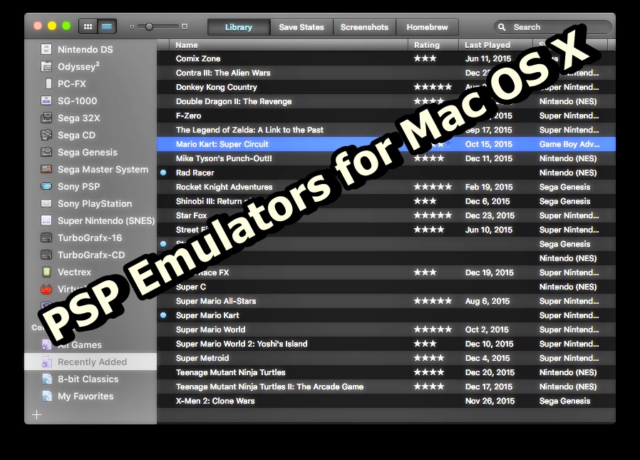 emulator download mac legend of zelda